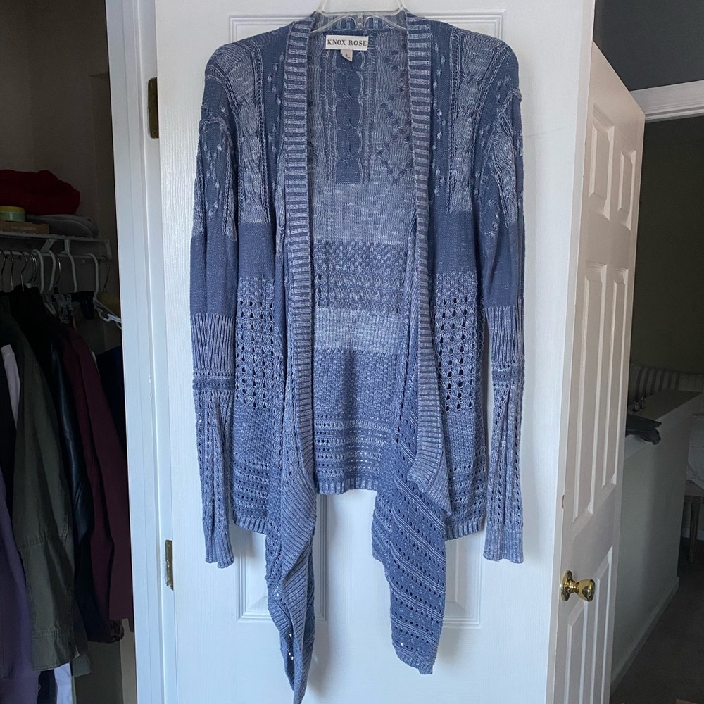 Knox rose knit cardigan